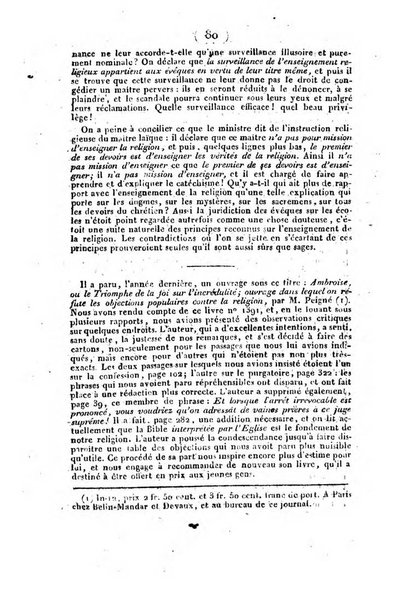 L'ami de la religion et du roi journal ecclesiastique, politique et litteraire