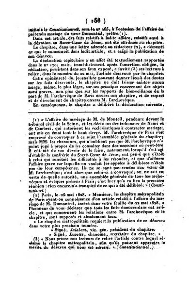 L'ami de la religion et du roi journal ecclesiastique, politique et litteraire