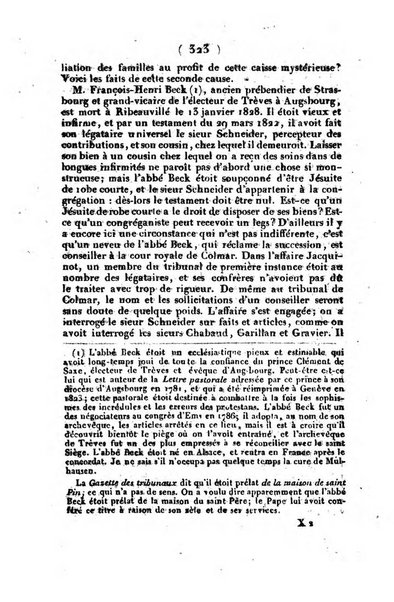 L'ami de la religion et du roi journal ecclesiastique, politique et litteraire