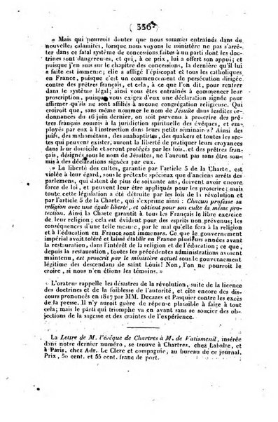 L'ami de la religion et du roi journal ecclesiastique, politique et litteraire