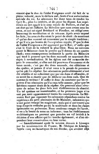 L'ami de la religion et du roi journal ecclesiastique, politique et litteraire