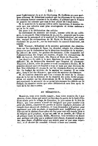 L'ami de la religion et du roi journal ecclesiastique, politique et litteraire