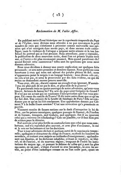 L'ami de la religion et du roi journal ecclesiastique, politique et litteraire