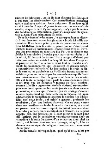 L'ami de la religion et du roi journal ecclesiastique, politique et litteraire