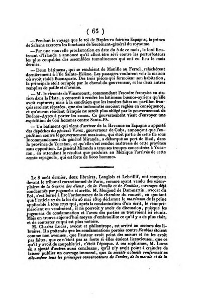 L'ami de la religion et du roi journal ecclesiastique, politique et litteraire