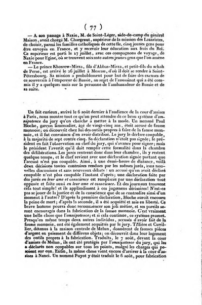 L'ami de la religion et du roi journal ecclesiastique, politique et litteraire