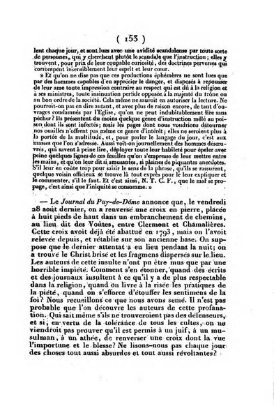 L'ami de la religion et du roi journal ecclesiastique, politique et litteraire