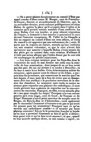 L'ami de la religion et du roi journal ecclesiastique, politique et litteraire