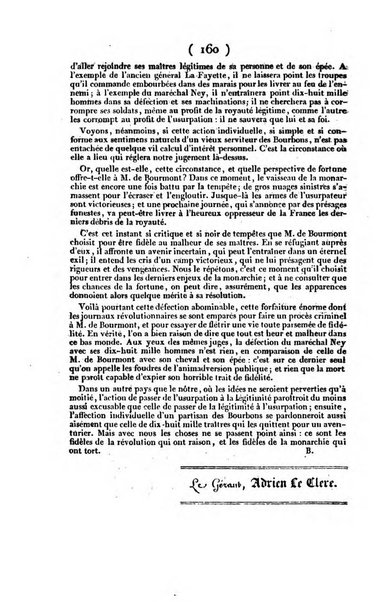 L'ami de la religion et du roi journal ecclesiastique, politique et litteraire