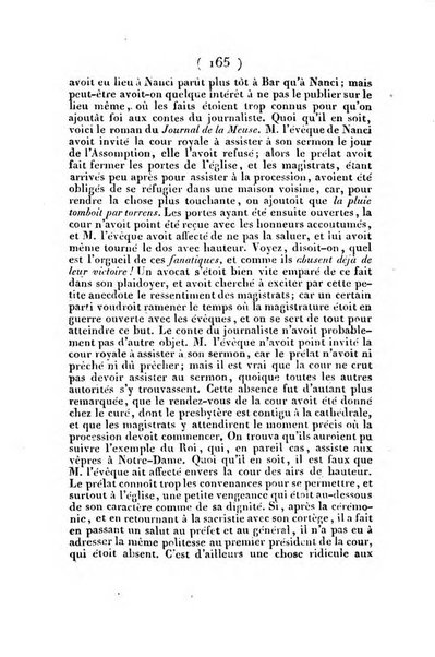 L'ami de la religion et du roi journal ecclesiastique, politique et litteraire