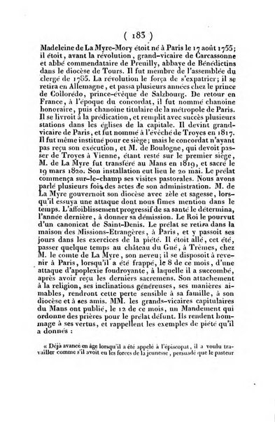 L'ami de la religion et du roi journal ecclesiastique, politique et litteraire