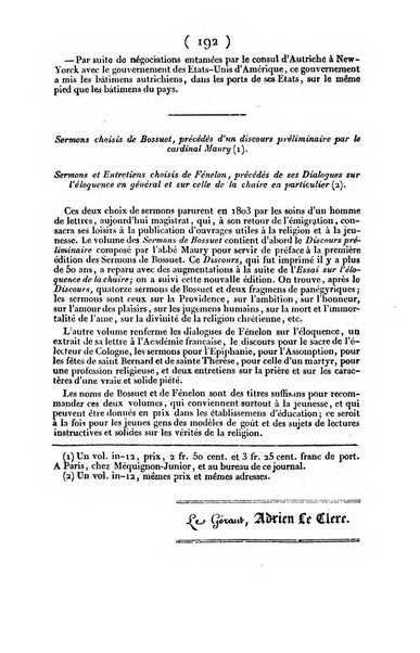 L'ami de la religion et du roi journal ecclesiastique, politique et litteraire