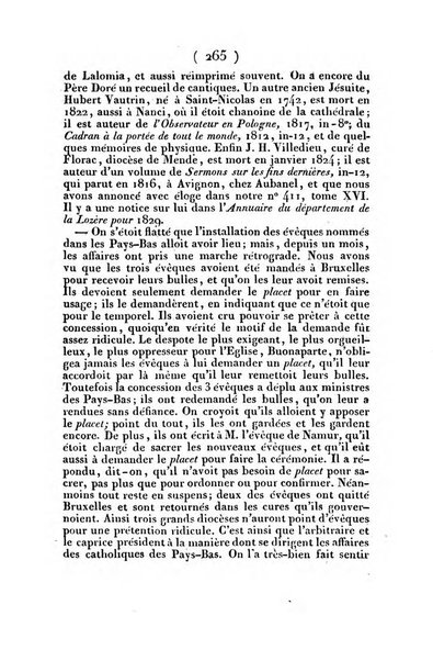 L'ami de la religion et du roi journal ecclesiastique, politique et litteraire