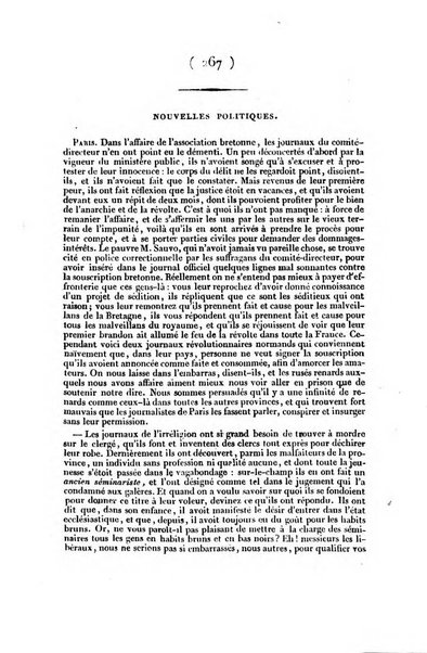 L'ami de la religion et du roi journal ecclesiastique, politique et litteraire