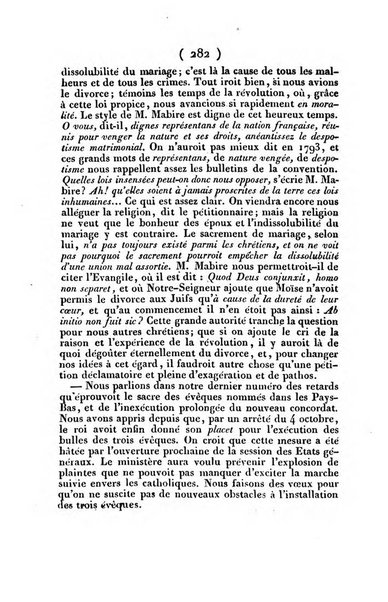 L'ami de la religion et du roi journal ecclesiastique, politique et litteraire