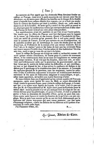 L'ami de la religion et du roi journal ecclesiastique, politique et litteraire