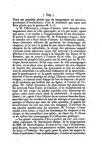 L'ami de la religion et du roi journal ecclesiastique, politique et litteraire