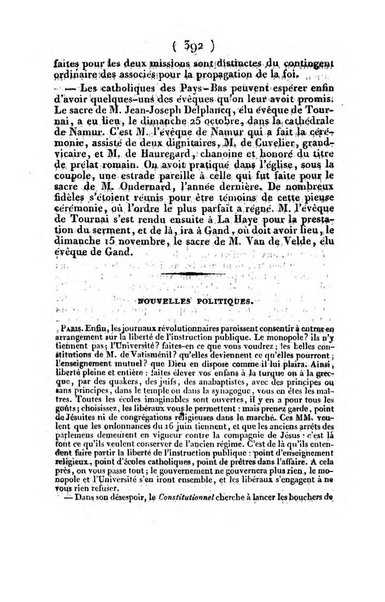 L'ami de la religion et du roi journal ecclesiastique, politique et litteraire