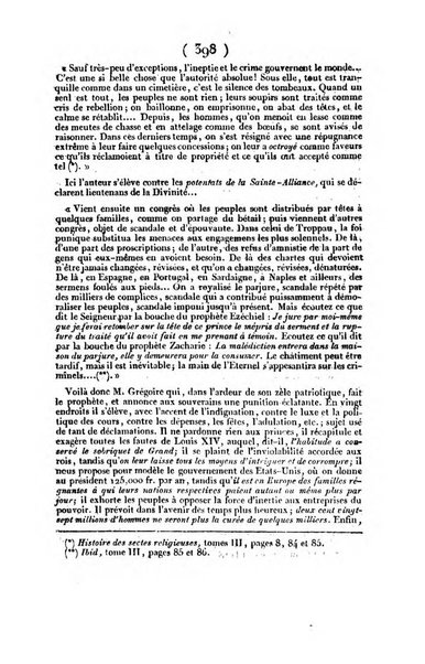 L'ami de la religion et du roi journal ecclesiastique, politique et litteraire