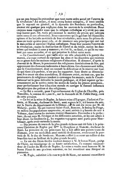 L'ami de la religion et du roi journal ecclesiastique, politique et litteraire