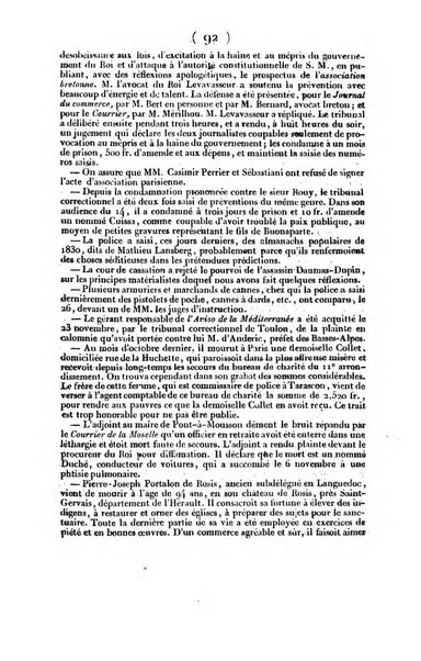 L'ami de la religion et du roi journal ecclesiastique, politique et litteraire