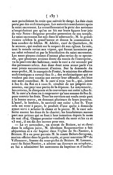 L'ami de la religion et du roi journal ecclesiastique, politique et litteraire