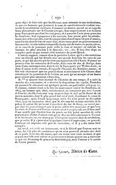 L'ami de la religion et du roi journal ecclesiastique, politique et litteraire