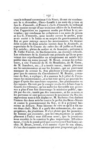 L'ami de la religion et du roi journal ecclesiastique, politique et litteraire