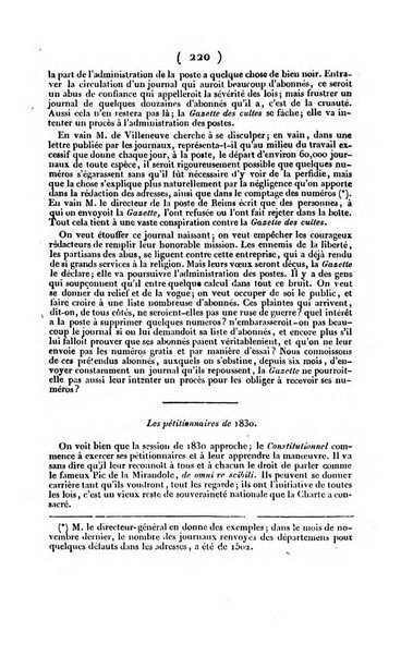 L'ami de la religion et du roi journal ecclesiastique, politique et litteraire