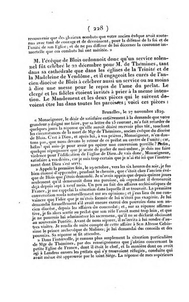 L'ami de la religion et du roi journal ecclesiastique, politique et litteraire