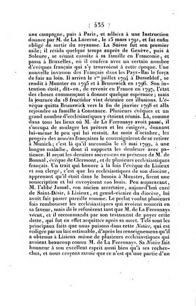 L'ami de la religion et du roi journal ecclesiastique, politique et litteraire