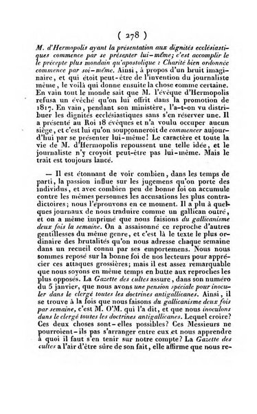 L'ami de la religion et du roi journal ecclesiastique, politique et litteraire