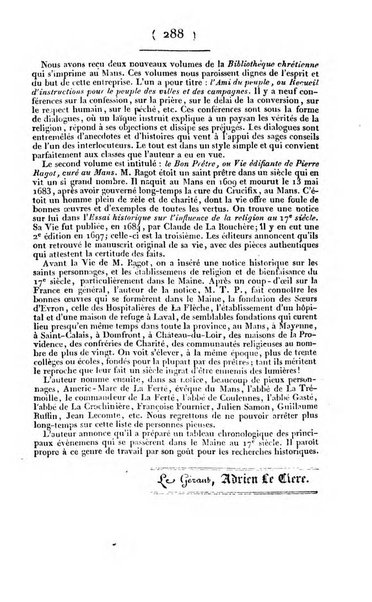 L'ami de la religion et du roi journal ecclesiastique, politique et litteraire