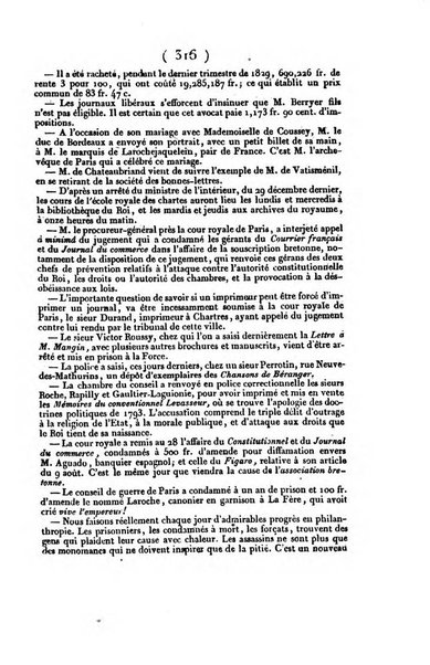 L'ami de la religion et du roi journal ecclesiastique, politique et litteraire