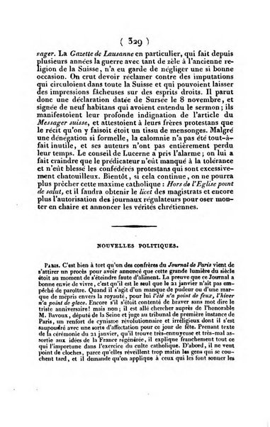 L'ami de la religion et du roi journal ecclesiastique, politique et litteraire