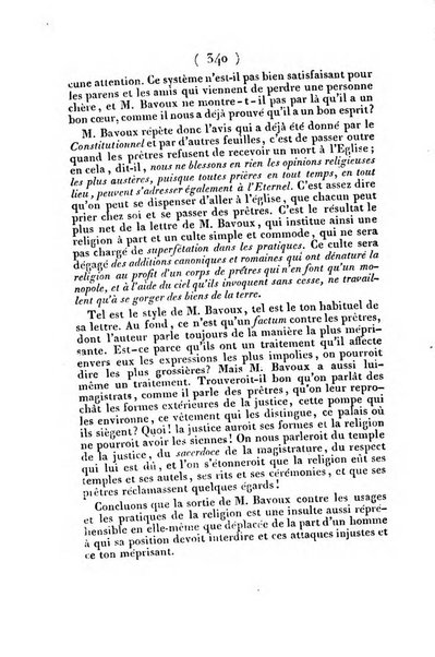 L'ami de la religion et du roi journal ecclesiastique, politique et litteraire