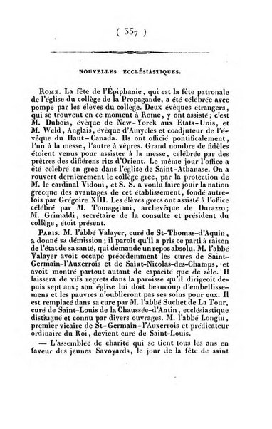 L'ami de la religion et du roi journal ecclesiastique, politique et litteraire