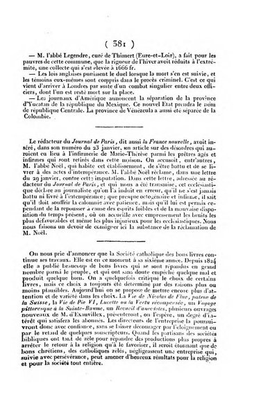 L'ami de la religion et du roi journal ecclesiastique, politique et litteraire