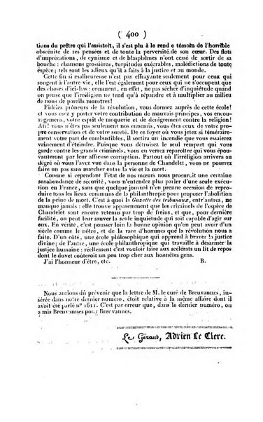 L'ami de la religion et du roi journal ecclesiastique, politique et litteraire