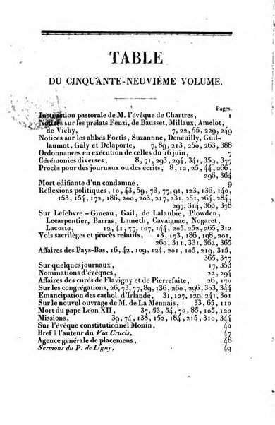 L'ami de la religion et du roi journal ecclesiastique, politique et litteraire