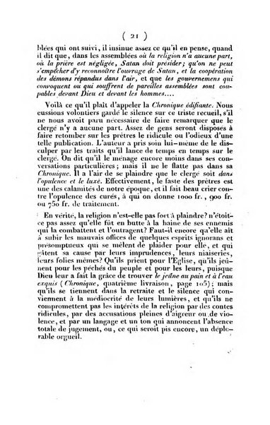 L'ami de la religion et du roi journal ecclesiastique, politique et litteraire