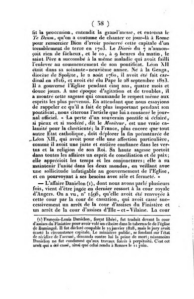 L'ami de la religion et du roi journal ecclesiastique, politique et litteraire