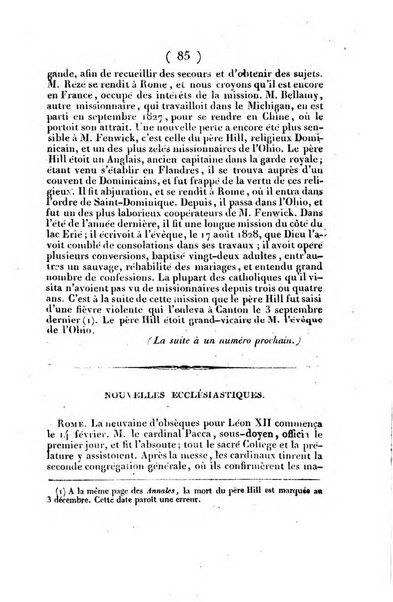 L'ami de la religion et du roi journal ecclesiastique, politique et litteraire