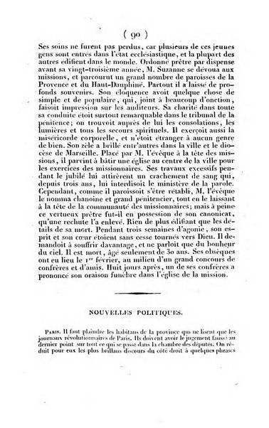 L'ami de la religion et du roi journal ecclesiastique, politique et litteraire