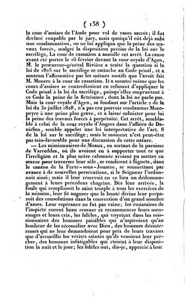 L'ami de la religion et du roi journal ecclesiastique, politique et litteraire