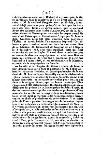 L'ami de la religion et du roi journal ecclesiastique, politique et litteraire