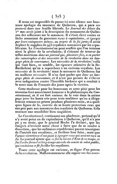 L'ami de la religion et du roi journal ecclesiastique, politique et litteraire