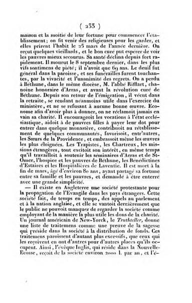 L'ami de la religion et du roi journal ecclesiastique, politique et litteraire