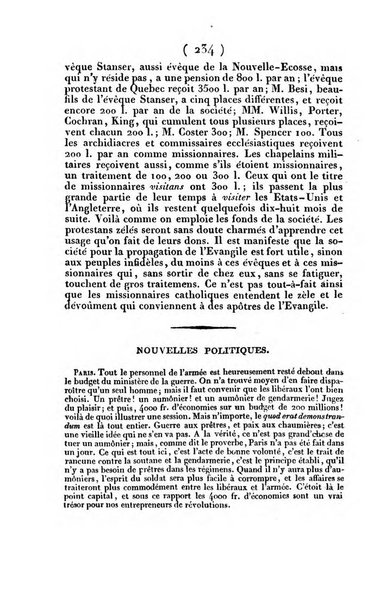 L'ami de la religion et du roi journal ecclesiastique, politique et litteraire