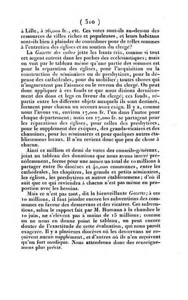 L'ami de la religion et du roi journal ecclesiastique, politique et litteraire